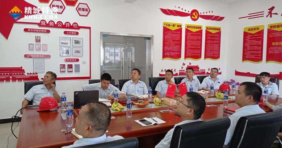 4008云顶集团特瓷党支部组织旁观庆祝中国共产党成立100周年大会现场直播